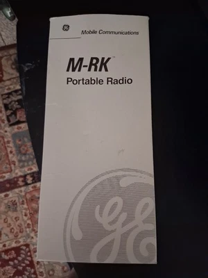 General Electric UHF M-RK Radio with Power Cord - Image 1 of 4