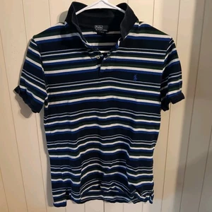 Polo de Ralph Lauren Camisa a Rayas con Cuello, Niños Talla L (14-16) - Imagen 1 de 10