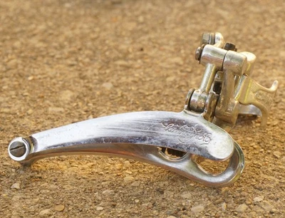 Campagnolo Nuovo Record Front Derailleur Vintage Bike Campy Raleigh Bianchi Masi - Image 1 of 4