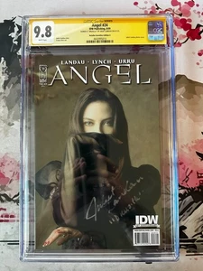 Angel #24 CGC 9.8 Retailer Incentive Photo Variant Signed By Juliet Landau IDW - Picture 1 of 3