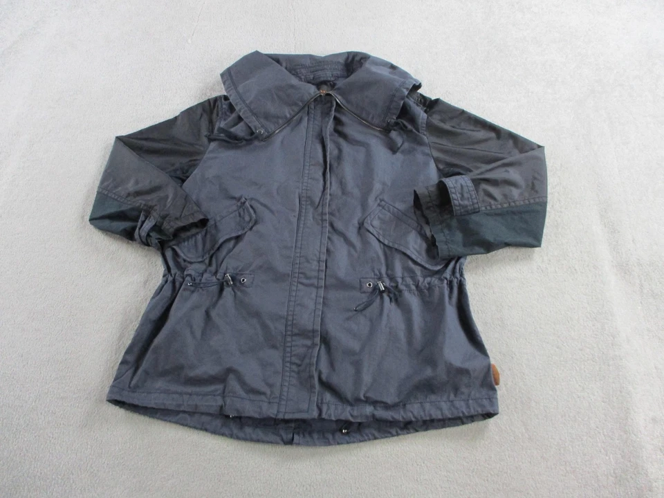 Coach Jacket Womens Medium Drawstring Waist Lightweight Windbreaker Coat - Image 1 of 4