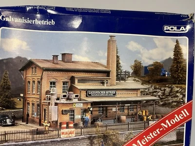 Pola HO Scale Galvanisierbetrieb #840 Train Factory Building Set sealed - Image 1 of 4