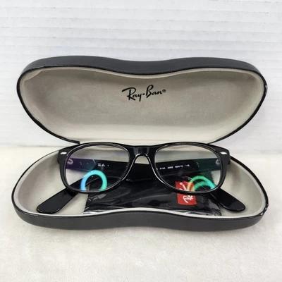 Ray-Ban New Wayfarer Eyeglasses Frame RB 5184 2000 Black 52-18-145 w/ Case  - image 1 of 4