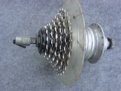 Sachs 3x7 Hinterradnabe gut erhalten Kleinteile Kassette neu - Bild 1 von 4