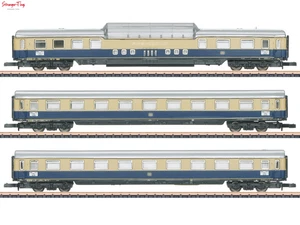 Marklin DB Rheingold Express Coach Set (3) III 1:220 Scale, Z Scale - Picture 1 of 1
