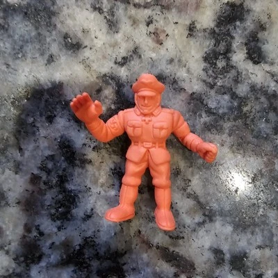 M.U.S.C.L.E. Figura Naranja Kinnikuman Keshi Brocken Jr. Bandai De Colección Japón Años 80 Foto 1 de 2