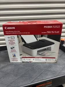 Impresora inalámbrica todo en uno Canon PIXMA TS3522 ¡TOTALMENTE NUEVA! - Imagen 1 de 8