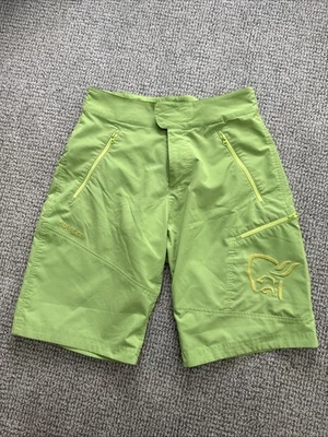 Bermuda de escalada masculina Norrona pequena Falketind Flex1 com cintura ajustável - Imagem 1 de 4