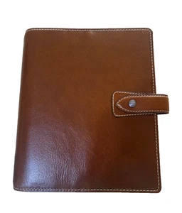 Filofax Malden A5 Organizador Planificador Cuero Ocre Diario Recargable 847 - Imagen 1 de 9