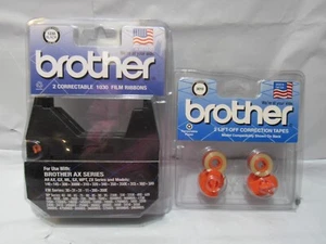 Brother 1230 Blk Correctable 1030 Film Ribbon 2Pk/ Lift Off Correction Tapes P85 - Picture 1 of 5