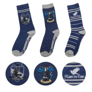 Harry Potter Socken 3er-Pack Ravenclaw - Bild 1 von 9