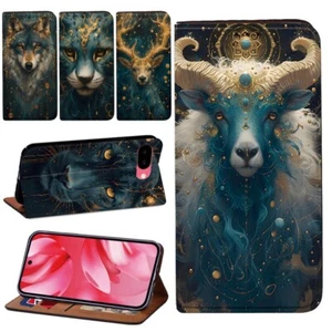 PU Leather Stand Wallet Cover Case Fit Google Pixel 6/6A/7/7A/8/8 Pro/9/9 Pro/9A - Picture 1 of 14