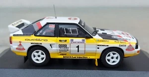 Audi Sport Quattro HB Blomqvist-Cederberg Akropolis rally 1985 1:43 Minichamps - Imagen 1 de 9