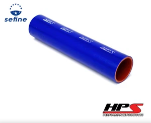 HPS High Temp 3/4" ID x 1 Foot Long 4-ply ReinForced Silicone Coupler Tube Hose - Picture 1 of 3