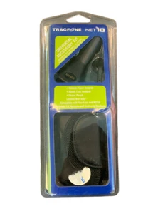 Kit d'accessoires Tracfone Net 10 adaptateur voiture LG Nokia Motorola Kyocera Samsung - Photo 1 sur 2