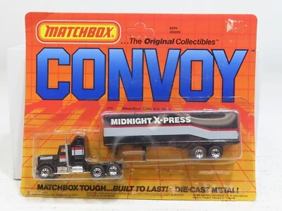 Matchbox Convoy 1983 Kenworth Midnight Express Un-Punched NIB 8583  - Image 1 of 4