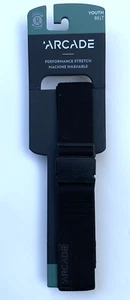 Arcade Youth Ranger Adventure Belt Adjustable Non-Metal Buckle, Black, Kids Size - Picture 1 of 5