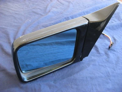 Левое оригинальное электрическое боковое зеркало заднего вида для Mercedes Benz 300SL W129 90-96 годов выпуска черное - Изображение 1 из 3