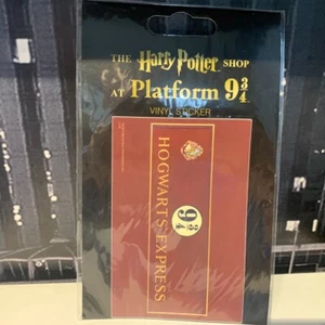 🟢 Harry Potter Vinyl Sticker Hogwarts Express Train Platform Original - Picture 1 of 4