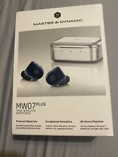 Master & Dynamic MW07 Plus Wireless Noise Canceling HeadphonesÂ Steel Blue