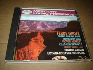 Mercury Living Presence CD NM Grofe - Grand Canyon Suite, Herbert Cello, Hanson - Picture 1 of 2