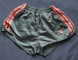 Adidas Shorts Glanz Sprinter Nylon Shiny Silky Retro Vintage Gay Sports Vtg - Picture 1 of 1