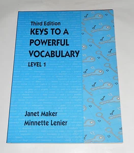 Keys to a Powerful Vocabulary - Level 1 (Third Edition) Prentice Hall 1994 - Picture 1 of 3