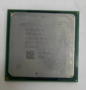 Intel Pentium 4 HT SL7E5 3.2GHz 1MB 800MHz Socket 478 Processor - Prescott Core - Picture 1 of 4