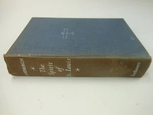 The Spirit Of St Louis Charles Lindbergh Hardcover Book 1953 Scribner - Picture 1 of 9