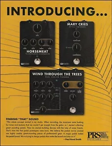 PRS Carne de Caballo Overdrive Mary Grita Compresor Viento A Través de los Árboles Flanger Anuncio - Imagen 1 de 3