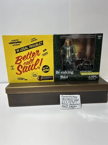 Better Call Saul Goodman Figure Breaking Bad Mezco 2015 Con Exclusive NEW BB BCS Cover