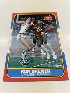 Ron Brewer 1986 Cleveland Cavaliers Basketball Custom Card A-437 - Picture 1 of 2