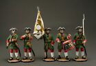 set 5 toy tin soldiers Hand Painted miniature historical. Army of Peter I