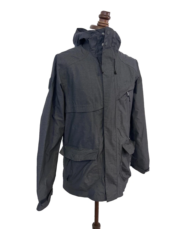 Quechua men's outdoor trekking rain jacket with hood M, like new - Image 1 of 4