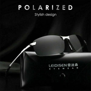 HD Tac Polarized Sunglasses Men Women Driving Sports Aviator Unisex Sun Glasses - Picture 1 of 11