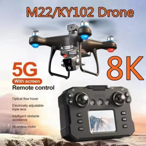 Profesional Drone 5G Brushless Dual Camera With Screen Obstacle Avoidance Aerial - Picture 1 of 27
