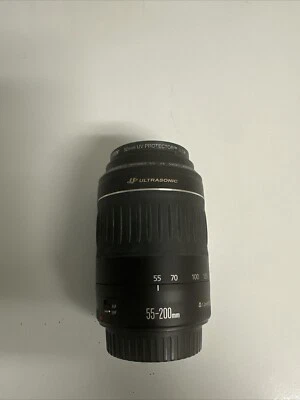 Canon EF 55-200mm f/4.5-5.6 II USM Ultrasonic Lens - Image 1 of 4