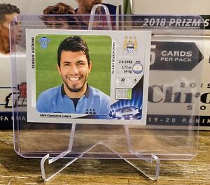 2012-13 Panini UEFA Champions League Stickers Sergio Aguero Manchester City Fc