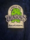 Busch Gardens Plastic Pin Land Of The Dragons Olde Country Williamsburg  1990's
