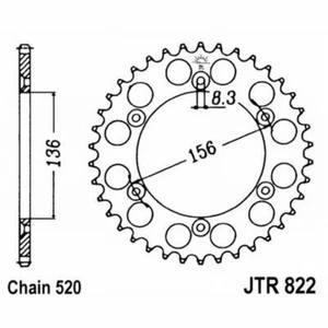 Piñon JT 822 z42 Gas 125 Mc 2003-2004 - Imagen 1 de 2