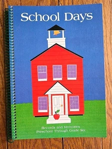 Vintage 80s Hallmark Memory Book Keepsake Album School Days Scrapbooking Photos - Picture 1 of 4