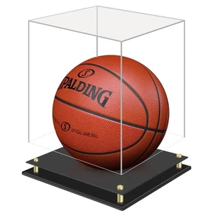 Basketball Display Case, Clear Acrylic Signed Basketball Case Stand Basketbal... - Bild 1 von 7