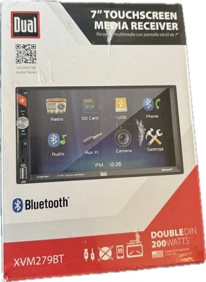 Dual Electronics XVM296BT 7" Touchscreen Receiver with Bluetooth | USB Charging - Image 1 of 2
