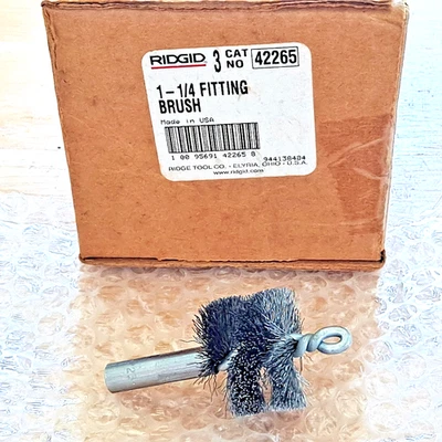 1 Cepillo de montaje RIDGID E-5723 1-1/4" (32 mm) para Nº Máquina de limpieza de cobre 124 Foto 1 de 2