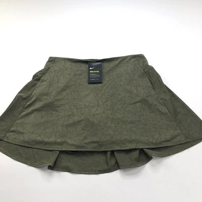 Nike NUEVO Ajuste Estándar Dri-Fit Grande (Se Ajusta a 32 In) Falda Skort 6" Pantalones Cortos Verde Foto 1 de 4