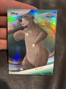 2025 Topps Chrome Disney BALOO #106 Aqua Refractor /199 - Picture 1 of 2
