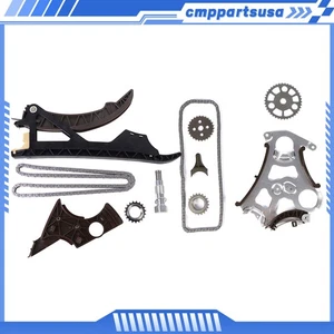 Timing Chain Oil Pump Guide Chain Gear Kit For BMW 135i 335i X6 Z4 3.0L N54B30A - Picture 1 of 6
