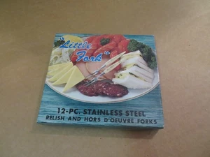 MCM 60er Jahre Little Forks Hors d'oeuvres/Cocktail Plektren - Bild 1 von 3