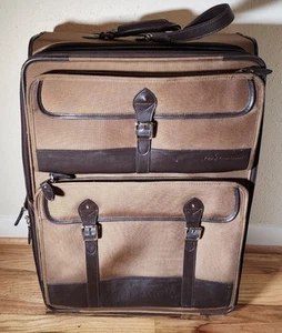 POLO RALPH LAUREN Equipaje Grande Marrón Equipaje Rodante Expandible 26 x 18 x 12 - Imagen 1 de 18