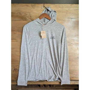 Patagonia Hoodie Womens Small Gray Heather Capilene Cool Daily Graphic 45325 NWT - Picture 1 of 3